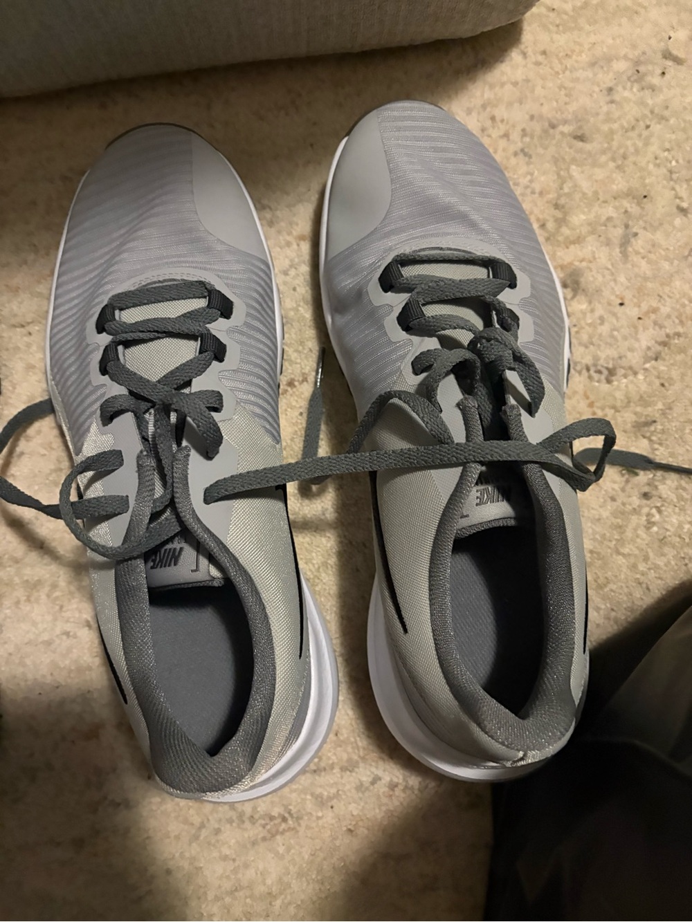 Nike Men’s Gray Athletic Sneakers